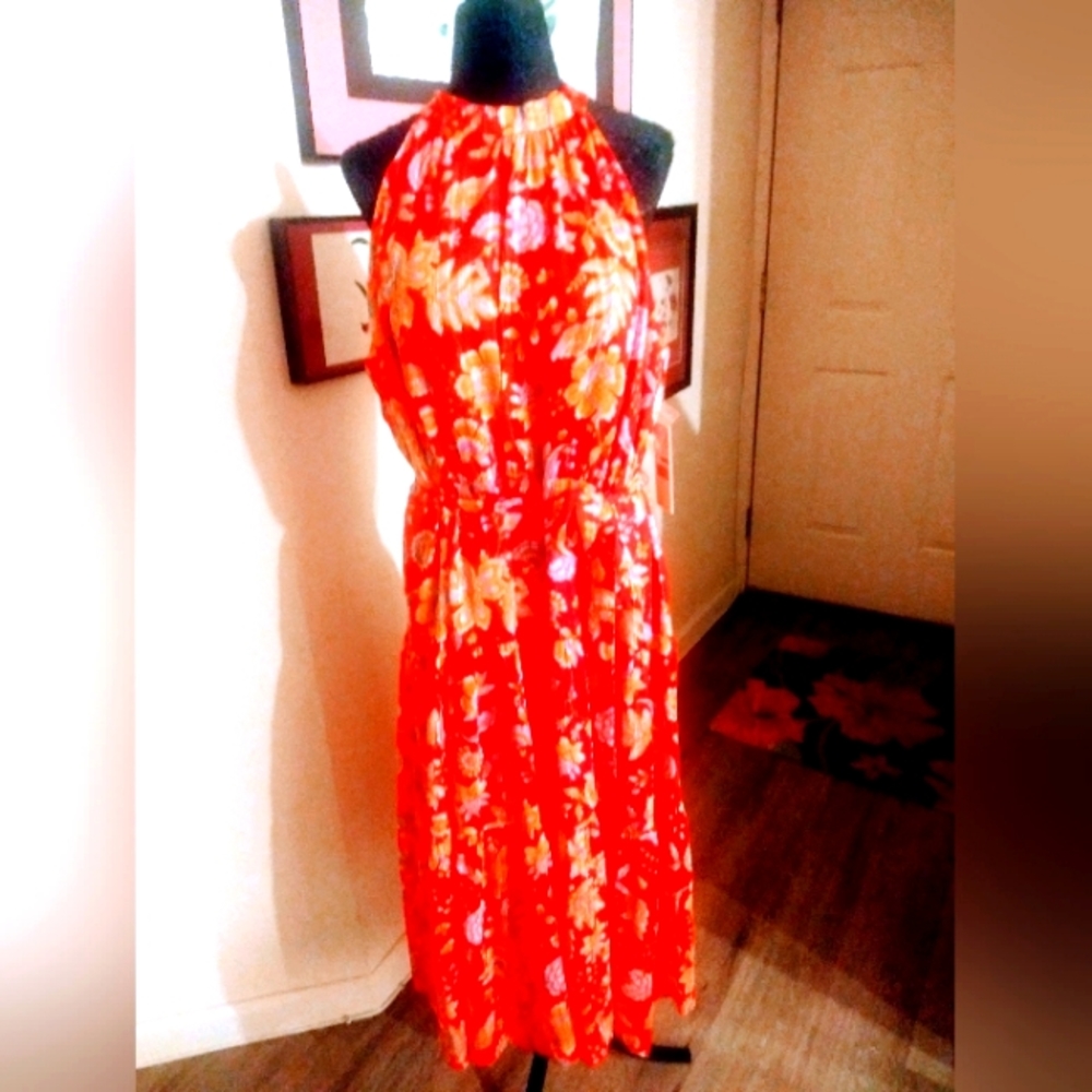 Woman Floral Dress